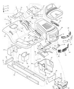 Part Location Diagram of 7102049 Murray Instruction Book